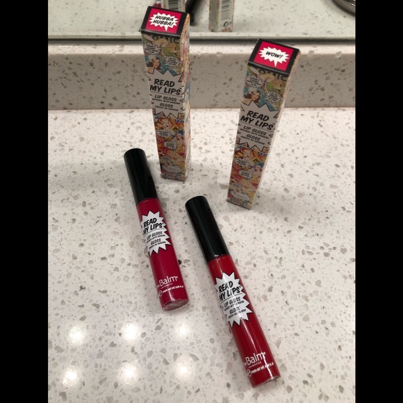 theBalm Other - Bundle 2 Read My Lips in Hubba Hubba! and Wow!